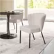 Aimee Beige Stackable Dining Chair Set of 2