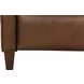 Pryce Oasis Walnut Leather Push Thru The Arms Recliner