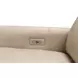 Pryce Cashmere Stone Leather Power Recliner with Power Headrest and USB Charging