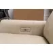 Pryce Cashmere Stone Leather Power Recliner with Power Headrest and USB Charging
