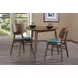 Oscar Teal Upholstered Dining Chair Set of 2