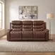 Putnam Brown 87" Power Double Reclining Sofa