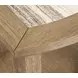 Bradford Riverbed Beige Rectangular Marble Top End Table
