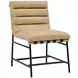 Nicco Sand Vegan Leather Upholstered Side Chair