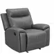 Gaston Gray Manual Reclining Living Room Set
