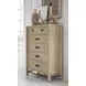 Sunset Cove Sanibel Brown 5 Drawer Chest