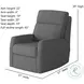 Mimi Glam Squad Storm Power Headrest Rocker Recliner