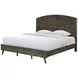 Rex Walnut King Panel Bed