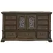 Durango Willadeene Brown 9 Drawer Dresser with Arched Mirror