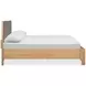 Brookstone Rustic Caramel Panel Bedroom Set