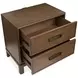 Ridgefield Russet 2 Drawer Nightstand with USB Charging