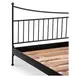Monet Black Queen Metal Bed