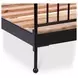 Monet Black Queen Metal Bed