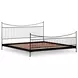 Monet Black Queen Metal Bed