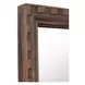 Holland Brown Rectangular Large Wall Mirror