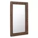 Holland Brown Rectangular Large Wall Mirror