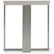 Tempo Larza and Satin Nickel Occassional Table Set