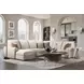 Modern Mood Dark Brown And White Round Accent Table