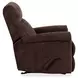 Classic Buffalo Performance Fabric Glider Recliner