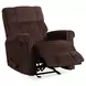 Classic Buffalo Performance Fabric Glider Recliner