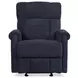 Classic Nocturne Performance Fabric Power Gliding Recliner with Power Lumbar and USB Charging