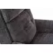 Sophisticated Steel Performance Fabric Swivel Gliding Recliner