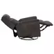 Sophisticated Steel Performance Fabric Swivel Gliding Recliner