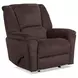 Plush Buffalo Performance Fabric Glider Recliner
