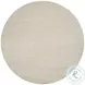 Alexa Beige and Tan 60" Round Dining Table