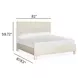 Lorelei Misty Cloud King Panel Bed