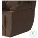 Challenger Athens Truffle Power Headrest Wall Hugger Big Mans Recliner