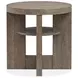 Conway Spiced Brown Round End Table