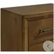 Ballard Walnut Brown 2 Drawer Nightstand