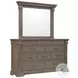 Madison Ridge Natural Bark Panel Bedroom Set