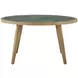 Novato Green Round Sintered Stone Cocktail Table