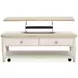 Whisperbay Sea Pearl and Driftwood Rectangular Lift Top Occassional Table Set