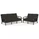 Monterey Spectrum Carbon Outdoor Living Room Set