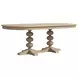Haven Sun Oak 102" Extendable Rectangular Dining Table