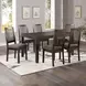 Yorktown Espresso 7 Piece Dining Set