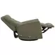 Dualis Snazzy Olive Manual Swivel Glider Recliner