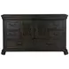 Bellamy Peppercorn 8 Drawer Dresser with Arched Mirror