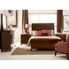 Amaretto Grove Amaretto 10 Drawer Luccia Bureau with Rectangular Mirror