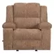 Bronco Plush Tobacco Rocker Recliner