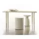 Antibes Warm Roz and Pumice Accent Table