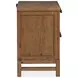 Conway Honey Wheat 2 Drawer Nightstand with USB Charging