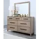 Breckenridge Medium Brown 7 Drawer Dresser