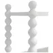 Haven Warm White Etagere with 4 Shelves