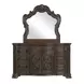 Royale Brown 9 Drawer Dresser and Mirror