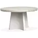 Lorelei Misty Cloud 72" Extendable Oval Dining Table