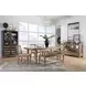 Lindon Belgian Wheat 92" Extendable Rectangular Dining Table